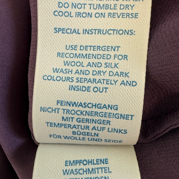 Boden Lilac Textured Blouse - Picture 8 of 9